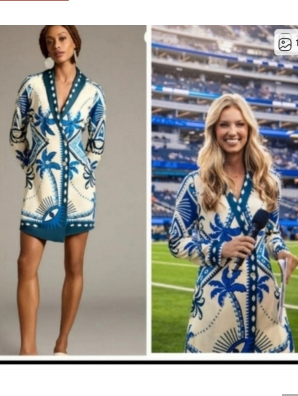 Farm Rio Wrap Minidress